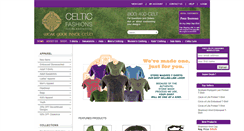 Desktop Screenshot of celticfashions.com