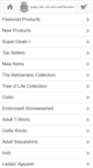 Mobile Screenshot of celticfashions.com
